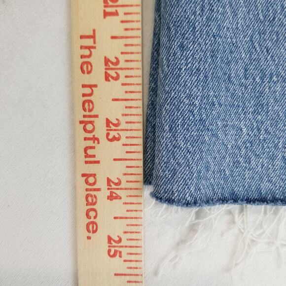 GAP Jeans Womens 6 Petite Blue Cheeky Straight High Rise Light Denim - Picture 11 of 12